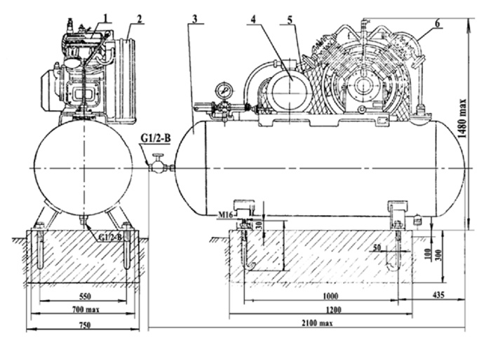 Компрессор С-416М