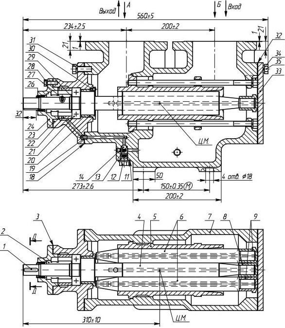Винтовой насос А13В 16/25-10/6,3Б-2