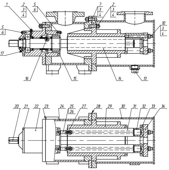 Винтовой насос А13В 63/25-50/4Б