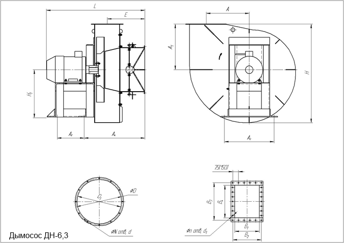 Основные технические характеристики