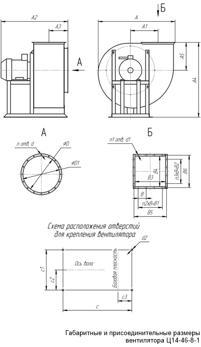 Габаритные и присоединительные размеры Габаритные и присоединительные размеры