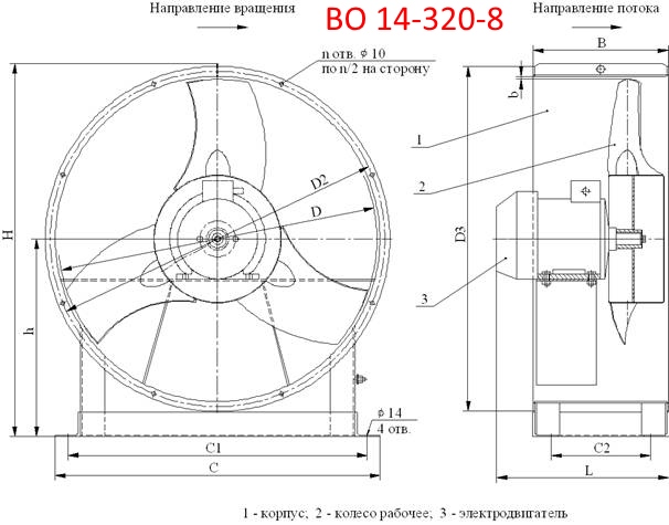 Схема ВО 14-320-8