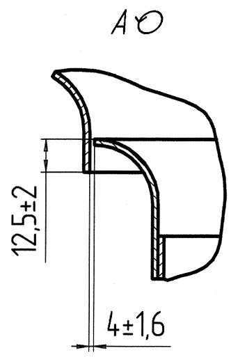 План расположения отверстий для крепления вентиляторов